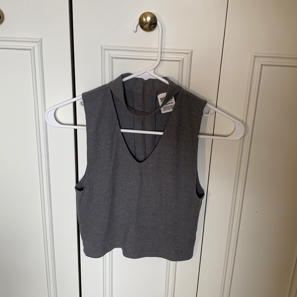Low cut crop top size small from VS